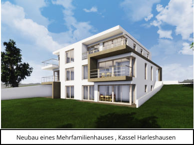 Neubau eines Mehrfamilienhauses , Kassel Harleshausen